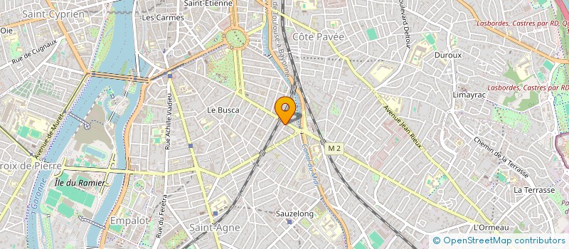 localisation de l'entreprise MONSIEUR ALEXIS COUSTURE à TOULOUSE