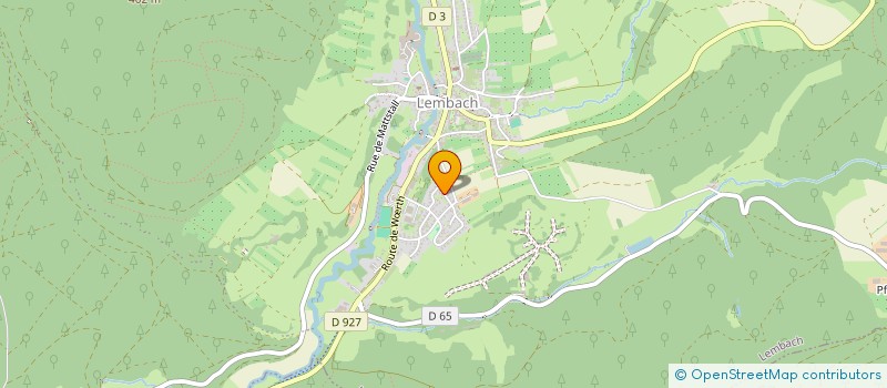 localisation de l'entreprise MONSIEUR ALEXIS CRAWFORD  LEMBACH