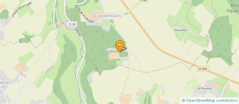 localisation de l'entreprise MONSIEUR ALEXIS CROCHEMORE  CONTREMOULINS