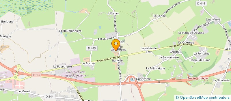 localisation de l'entreprise MONSIEUR ALEXIS CROCQUEVIEILLE  CARENTAN-LES-MARAIS