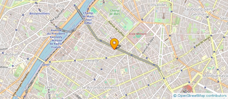 localisation de l'entreprise MONSIEUR ALEXIS CROZET  PARIS