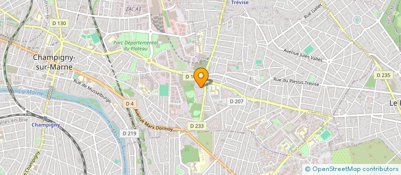 localisation de l'entreprise MONSIEUR ALEXIS CURIEN  CHAMPIGNY-SUR-MARNE