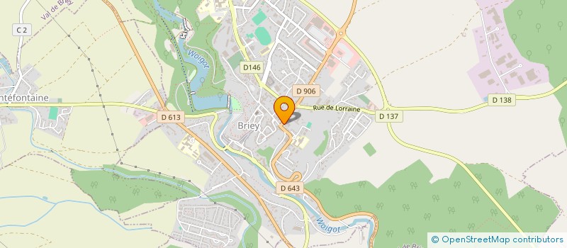 localisation de l'entreprise MONSIEUR ALEXIS CZUKOR  VAL DE BRIEY