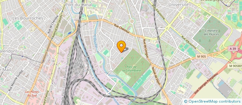 localisation de l'entreprise MONSIEUR ALEXIS DA ROCHA  DIJON