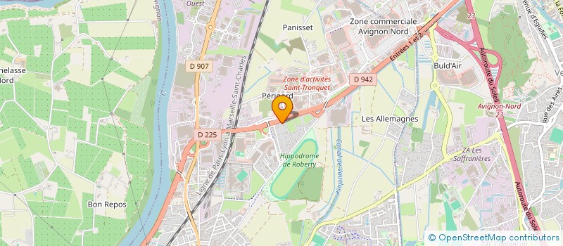 localisation de l'entreprise MONSIEUR ALEXIS DA SILVA  LE PONTET