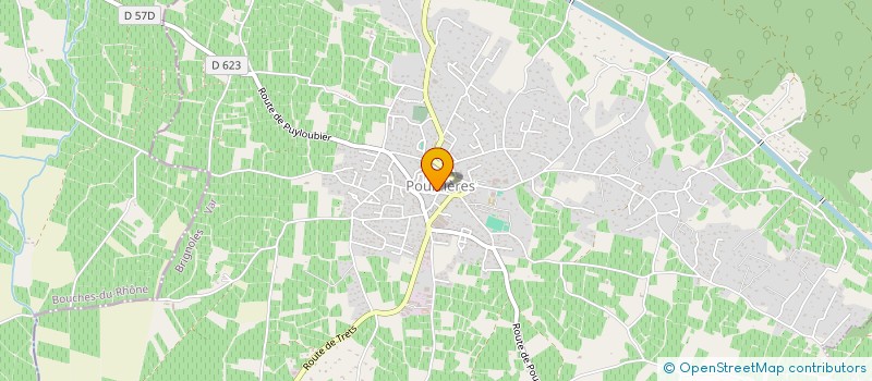 localisation de l'entreprise MONSIEUR ALEXIS DADIANI à POURRIERES