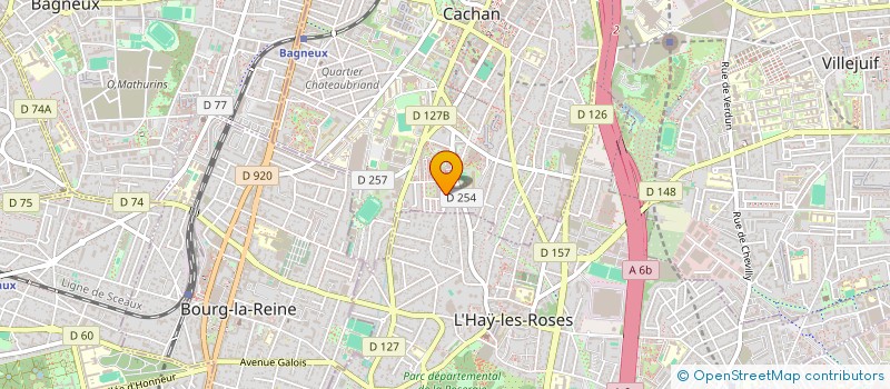localisation de l'entreprise MONSIEUR ALEXIS DAHABI à CACHAN