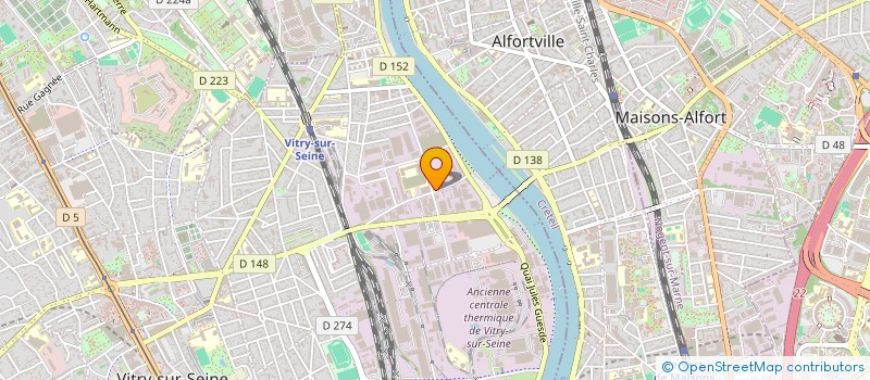 localisation de l'entreprise MONSIEUR ALEXIS DAHAN  VITRY-SUR-SEINE