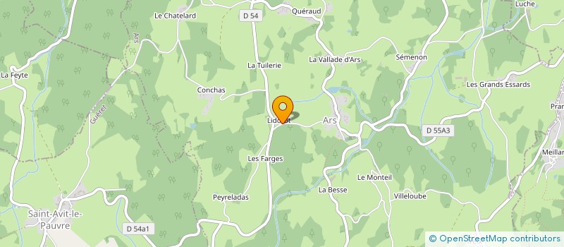 localisation de l'entreprise MONSIEUR ALEXIS DARGENTOLLE à ARS