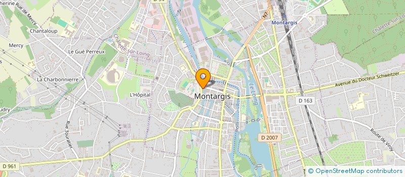 localisation de l'entreprise MONSIEUR ALEXIS DASSONNEVILLE à MONTARGIS