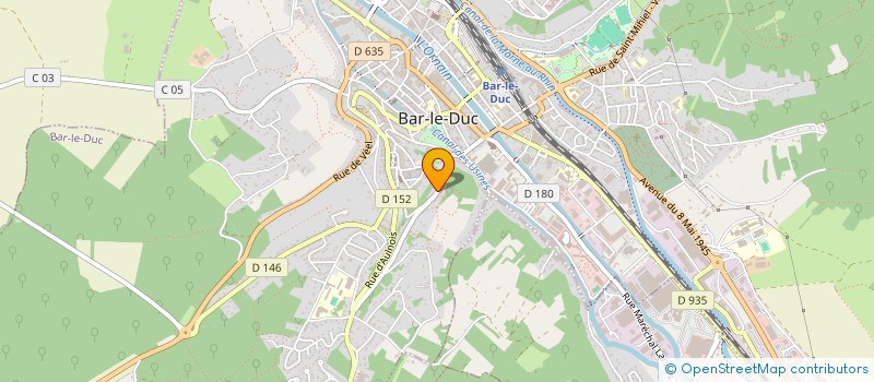 localisation de l'entreprise MONSIEUR ALEXIS DATRY  BAR-LE-DUC