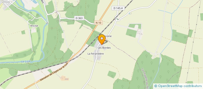 localisation de l'entreprise MONSIEUR ALEXIS DAVID à CLOYES-LES-TROIS-RIVIERES