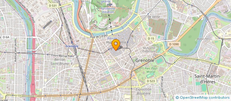 localisation de l'entreprise MONSIEUR ALEXIS DAVID à GRENOBLE