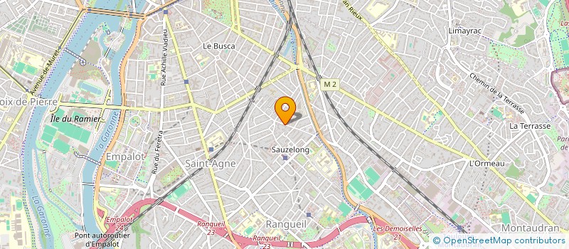 localisation de l'entreprise MONSIEUR ALEXIS DAVID  TOULOUSE