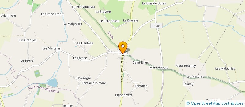 localisation de l'entreprise MONSIEUR ALEXIS DAVID à LALEU