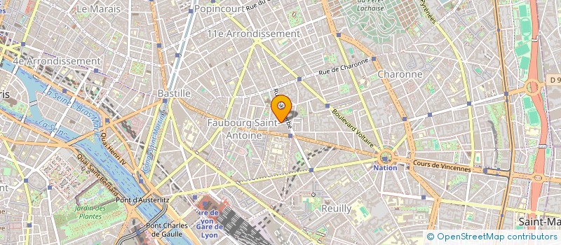 localisation de l'entreprise MONSIEUR ALEXIS DE ALMEIDA RITA  PARIS