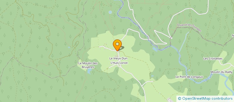 localisation de l'entreprise MONSIEUR ALEXIS DE BROUX  GIEN-SUR-CURE