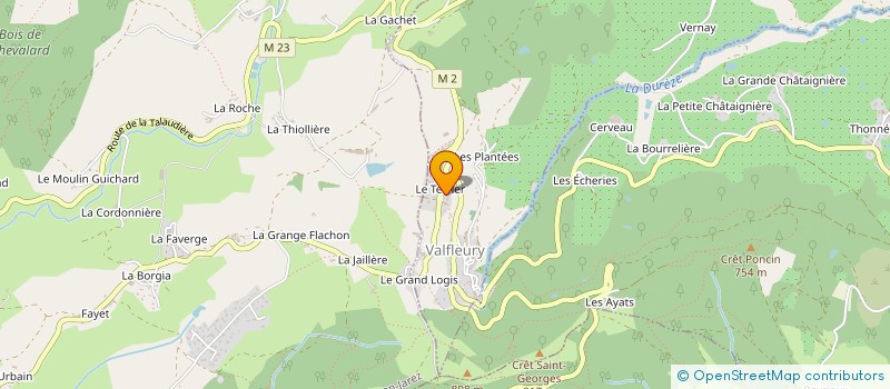 localisation de l'entreprise MONSIEUR ALEXIS DE GRECIS  VALFLEURY