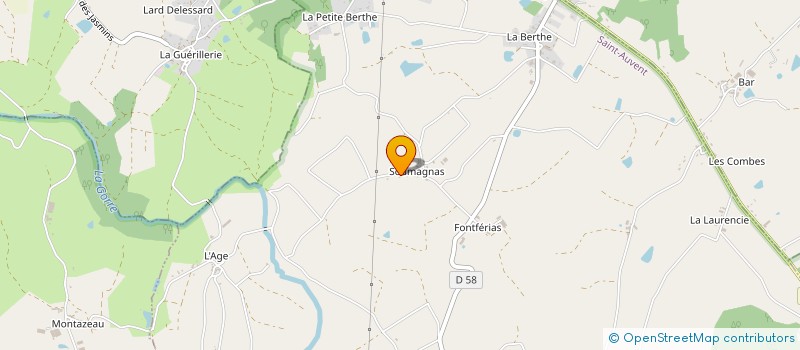 localisation de l'entreprise MONSIEUR ALEXIS DE JONGE  SAINT-AUVENT