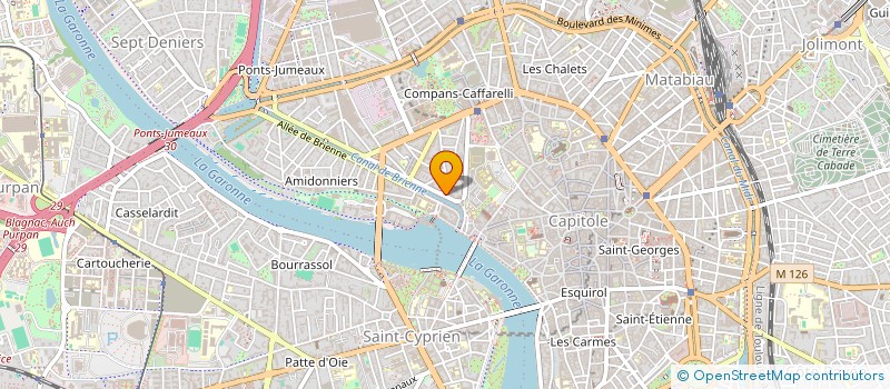 localisation de l'entreprise MONSIEUR ALEXIS DE LA RUPELLE à TOULOUSE