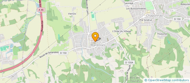 localisation de l'entreprise MONSIEUR ALEXIS DE MURCIA  MARENNES