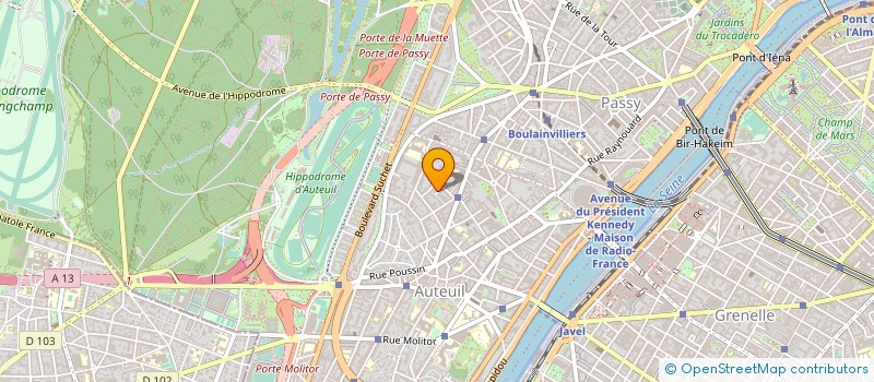 localisation de l'entreprise MONSIEUR ALEXIS DE PEYERIMHOFF à PARIS