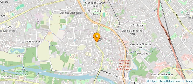 localisation de l'entreprise MONSIEUR ALEXIS DE SOUSA à OLIVET