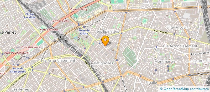 localisation de l'entreprise MONSIEUR ALEXIS DE VRIES  PARIS