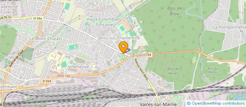 localisation de l'entreprise MONSIEUR ALEXIS DEBESSEL  BROU-SUR-CHANTEREINE