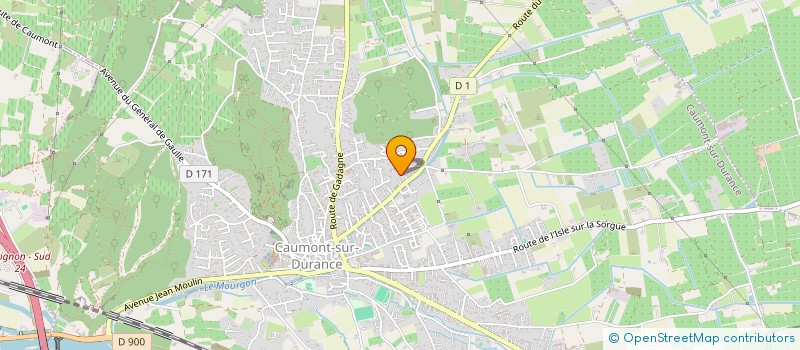 localisation de l'entreprise MONSIEUR ALEXIS DEBUS  CAUMONT-SUR-DURANCE