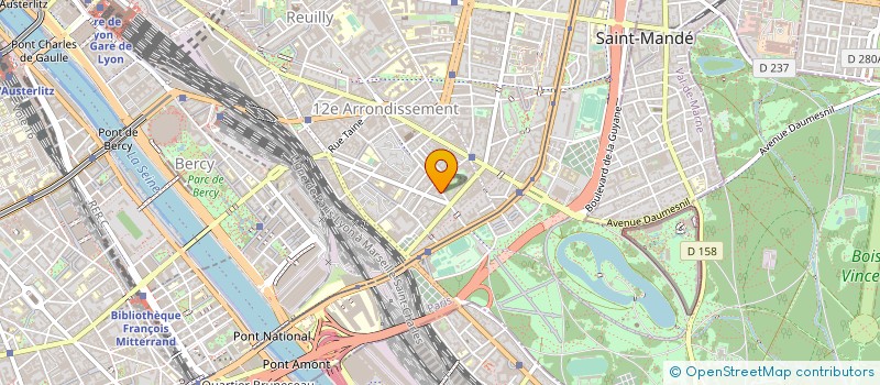 localisation de l'entreprise MONSIEUR ALEXIS DEGIERS  PARIS