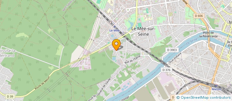 localisation de l'entreprise MONSIEUR ALEXIS DEJAEGER à LE MEE-SUR-SEINE