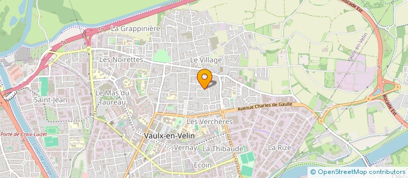localisation de l'entreprise MONSIEUR ALEXIS DEL PINO à VAULX-EN-VELIN