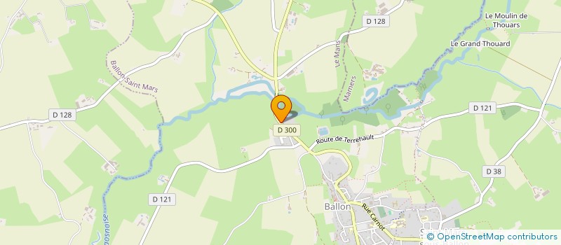 localisation de l'entreprise MONSIEUR ALEXIS DELACOUR  BALLON-SAINT MARS