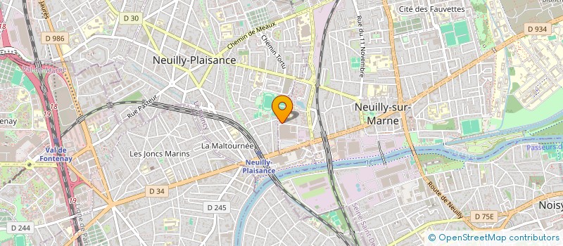 localisation de l'entreprise MONSIEUR ALEXIS DELAVAULT à NEUILLY-SUR-MARNE