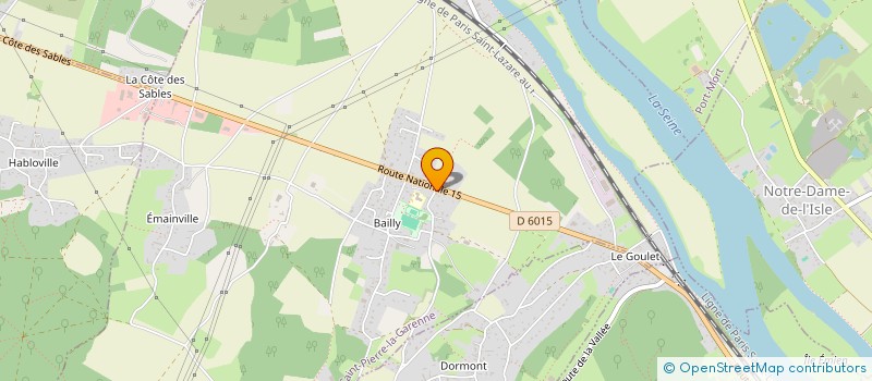 localisation de l'entreprise MONSIEUR ALEXIS DELBOIS  SAINT-PIERRE-LA-GARENNE