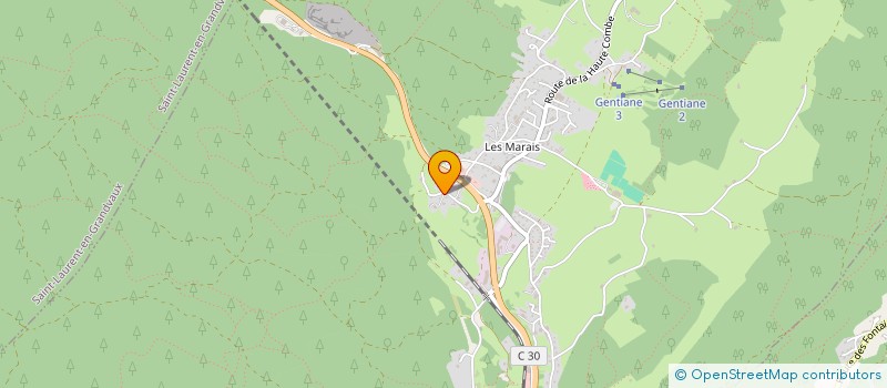 localisation de l'entreprise MONSIEUR ALEXIS DELEULE  MORBIER