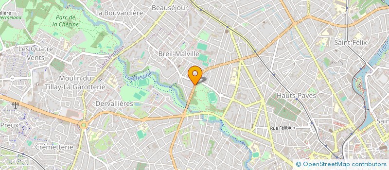 localisation de l'entreprise MONSIEUR ALEXIS DELFORGES à NANTES