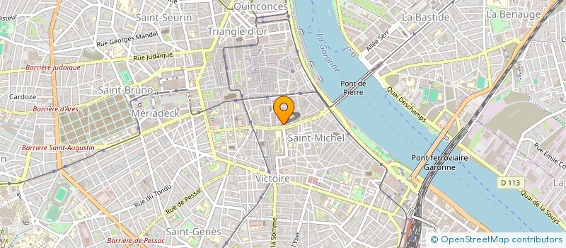 localisation de l'entreprise MONSIEUR ALEXIS DELHOMME  BORDEAUX