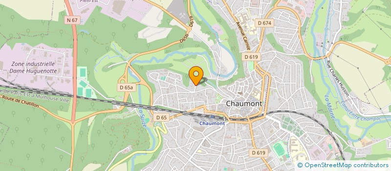 localisation de l'entreprise MONSIEUR ALEXIS DELSAUT à CHAUMONT