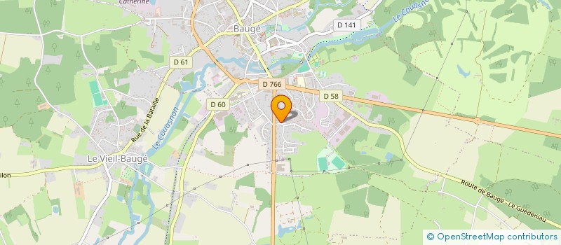 localisation de l'entreprise MONSIEUR ALEXIS DEMARTY  BAUGE-EN-ANJOU