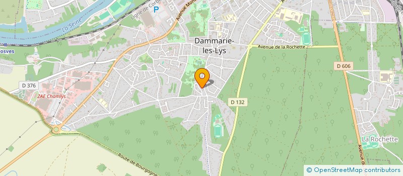 localisation de l'entreprise MONSIEUR ALEXIS DERAUCROIX à DAMMARIE-LES-LYS