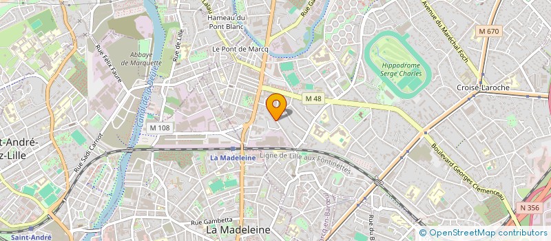 localisation de l'entreprise MONSIEUR ALEXIS DESEINT à MARCQ-EN-BARŒUL