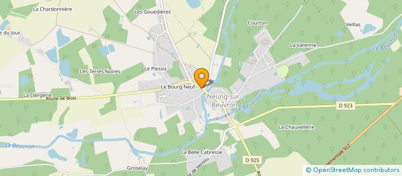 localisation de l'entreprise MONSIEUR ALEXIS DESVAUX à NEUNG SUR BEUVRON