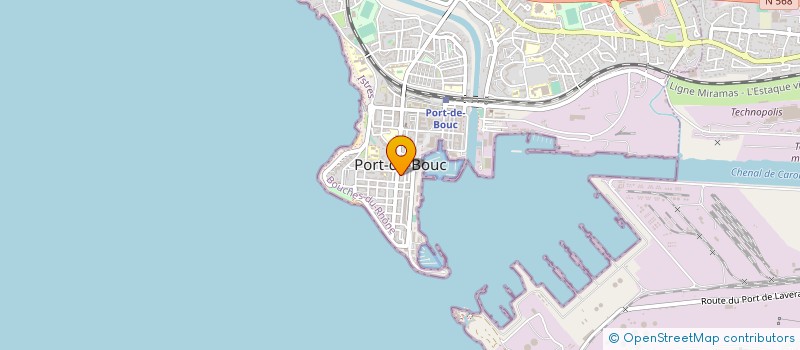 localisation de l'entreprise MONSIEUR ALEXIS DEWARD  PORT-DE-BOUC