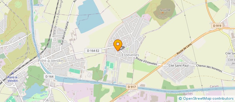 localisation de l'entreprise MONSIEUR ALEXIS DI IULIO  ESTEVELLES