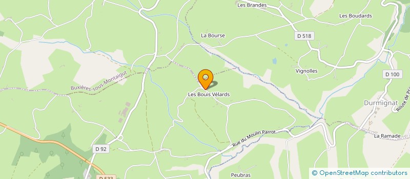 localisation de l'entreprise MONSIEUR ALEXIS DIGUET à SAINT ELOY LES MINES