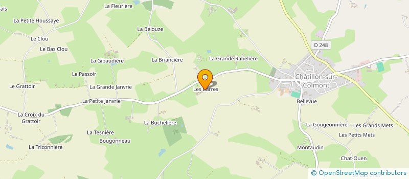 localisation de l'entreprise MONSIEUR ALEXIS DION  CHATILLON-SUR-COLMONT