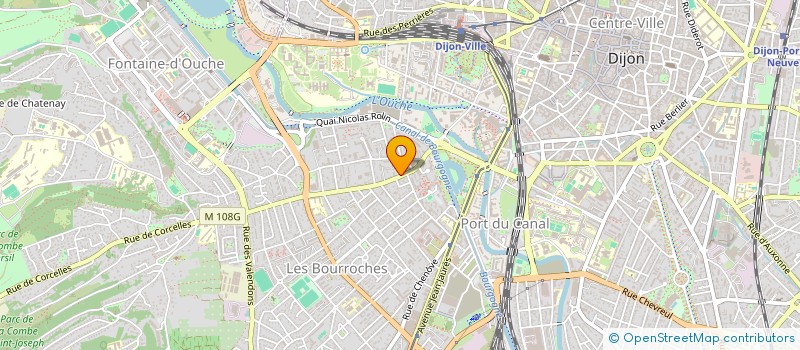 localisation de l'entreprise MONSIEUR ALEXIS DIPANDA à DIJON