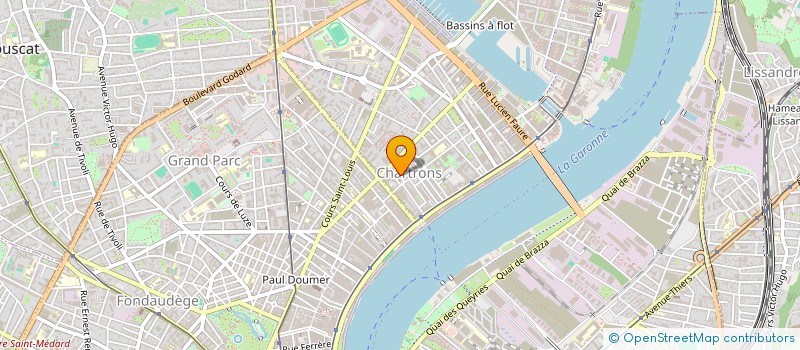 localisation de l'entreprise MONSIEUR ALEXIS DIZIN  BORDEAUX